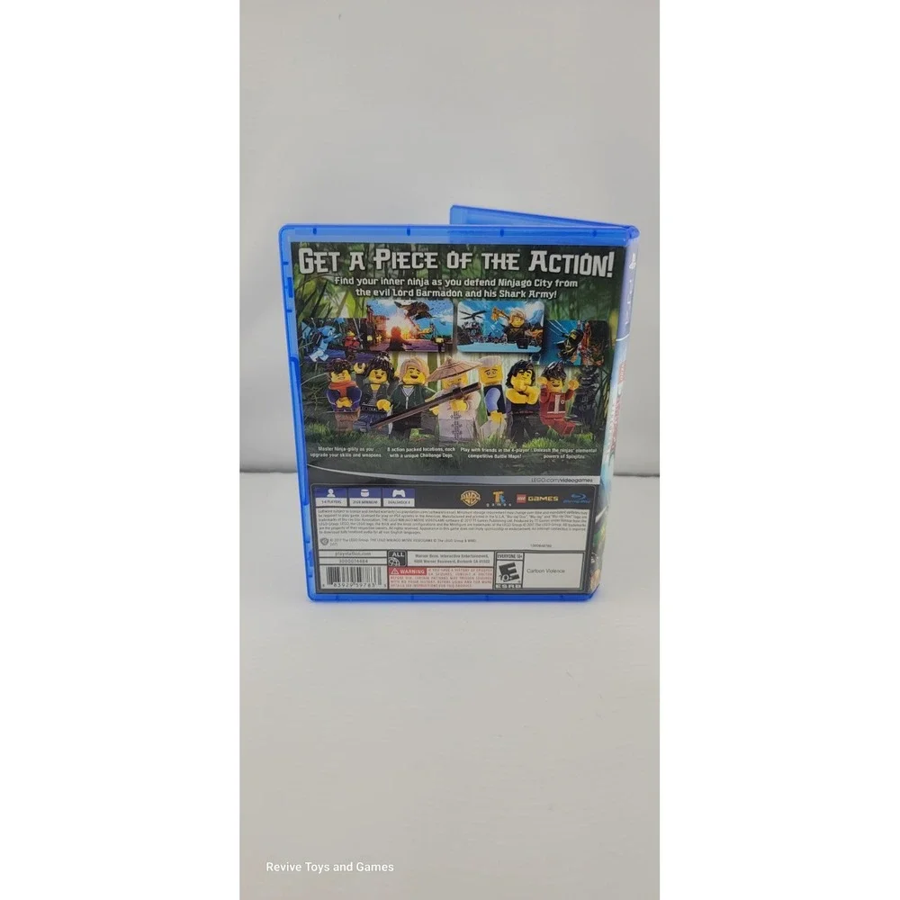 The Lego Ninjago Movie (Sony PlayStation‎ 4, PS4, 2017) CIB Complete Tested